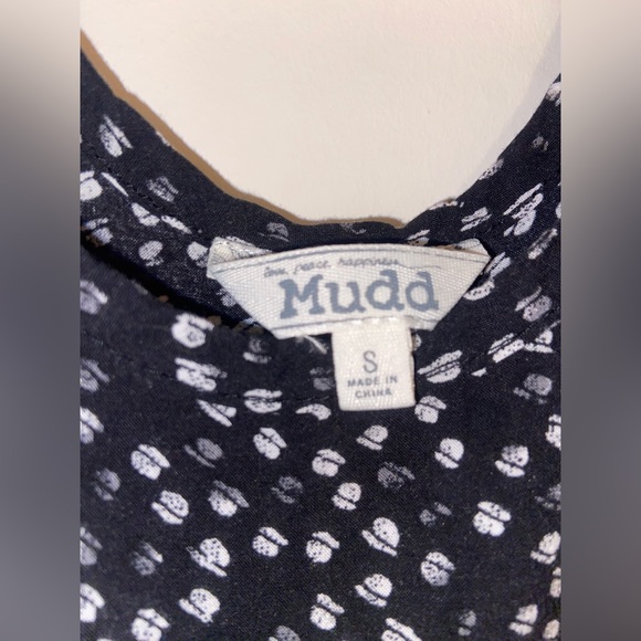 Mudd Black Polka Dot Tank Top - Picture 3 of 3